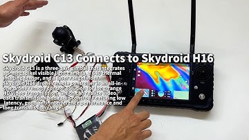 Skydroid C13 Connects to Skydroid H16
