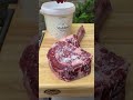 Reverse Seared Tomahawk Steak #Shorts