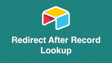 Conditional Redirect After Record Lookup