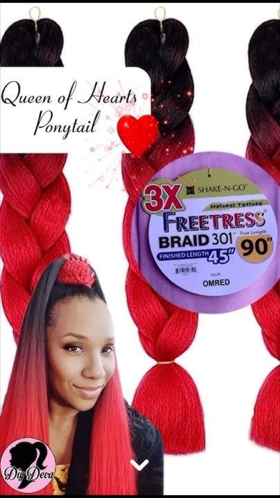  Quick high ponytail tutorial! #valentinesdayhair #ponytail # ...