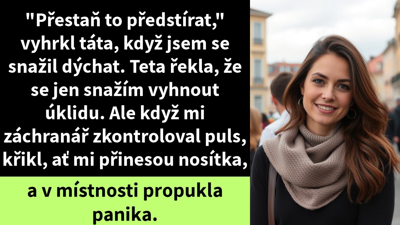 „Stůj, táto, vždyť ona nemůže dýchat!“ vykřikla Jessica, ale on ji odbyl: „Přestaň s tím předstíráním, Abigail, a ukliď ten nepořádek!“ Ležela jsem na podlaze kuchyně mezi střepy, s plícemi plnými...