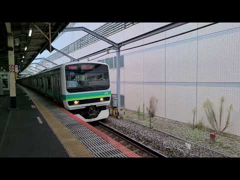 【常磐線】1053H E231系0番台マト121 105編成 柏駅 通過シーン