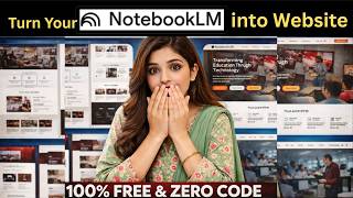 How to Build a Professional Website From NotebookLM Research in Minutes
