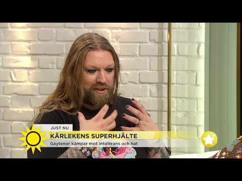 Rickard Söderberg: "Detta är min religion som jag vill sprida" - Nyhetsmorgon (TV4)