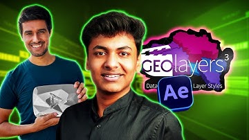 Geo Layers Map Animation| Documentary Style Video Editing
