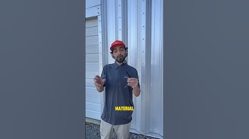 SteelMaster Buildings Storage Guidelines #youtubeshorts