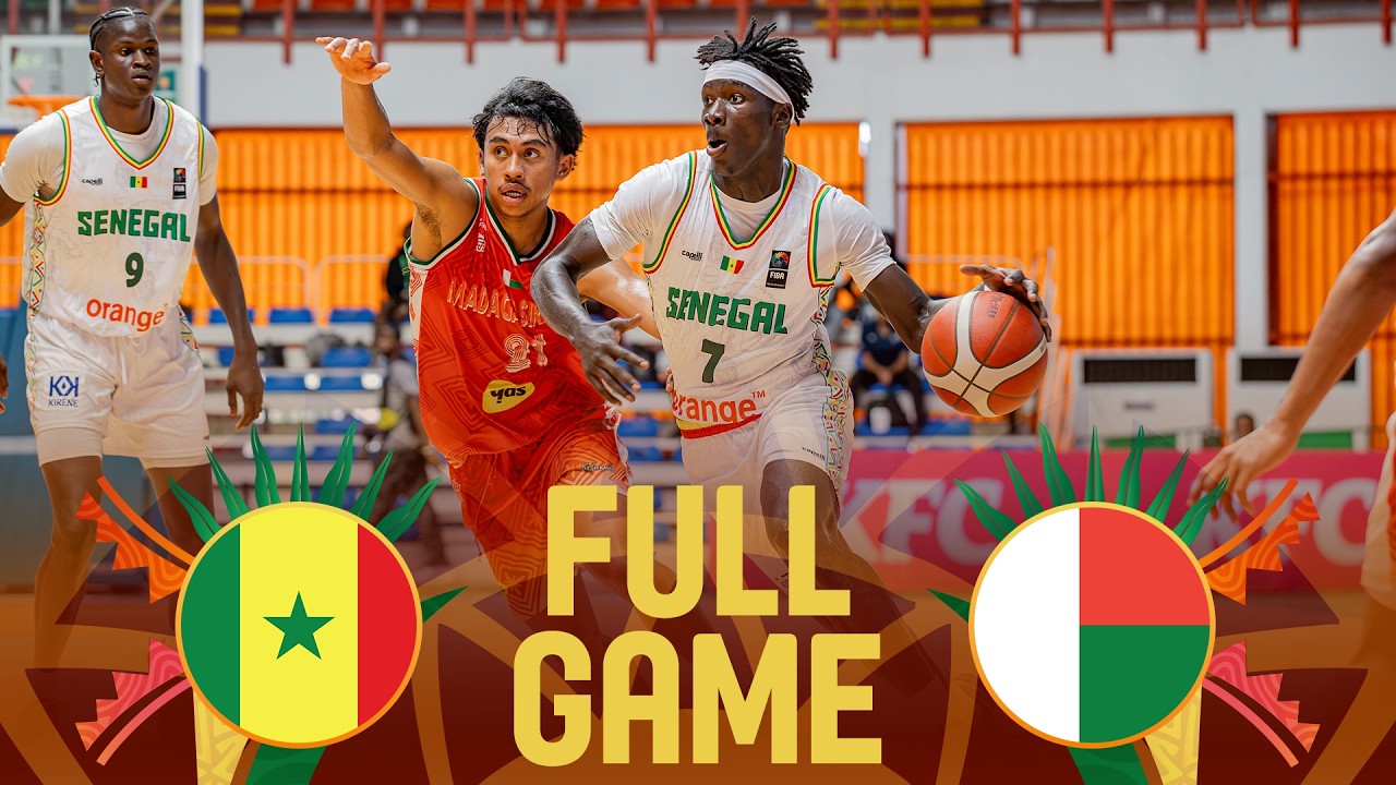 Quarter-Finals | Senegal v Madagascar | Full Basketball Game | FIBA U18 AfroBasket 2026