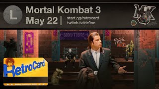 RetroCard #5 - Mortal Kombat 3 Exhibitions featuring tehdrewsus, detroitballn, UMKShock