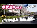 Ride on Honmoku Dori in Yokohama City with Iron 883