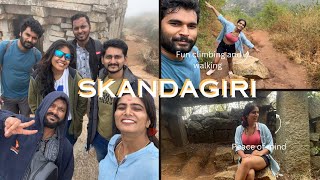 Skandagiri Trek || Weekend Getaway || Bangalore || @spoiltarmybrat