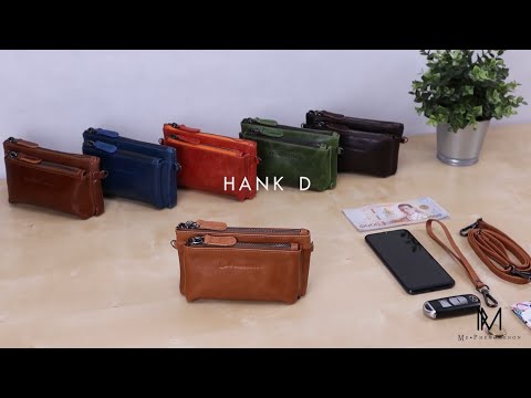 กระเป๋าหนังวัวแท้ Hank D แบรนด์ Me Phenomenon
