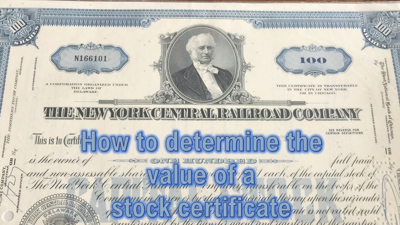 Mature Money: How to Tell if Old Stock Certificates are Worth Anything 