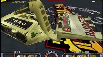 BattleBots GameCube video game Toro vs Rammstein