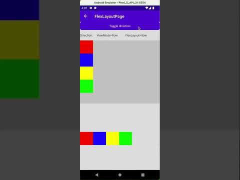 .NET MAUI FlexLayout