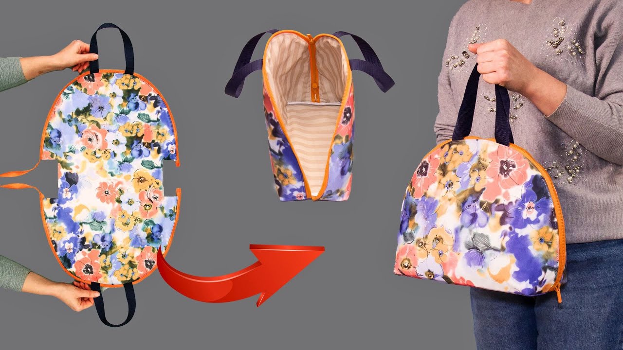 Мало кто знает, что это самый простой способ сшить сумку!