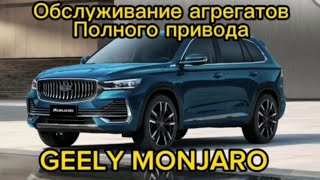 Обслуживание агрегатов полного привода Geely Monjaro 2023