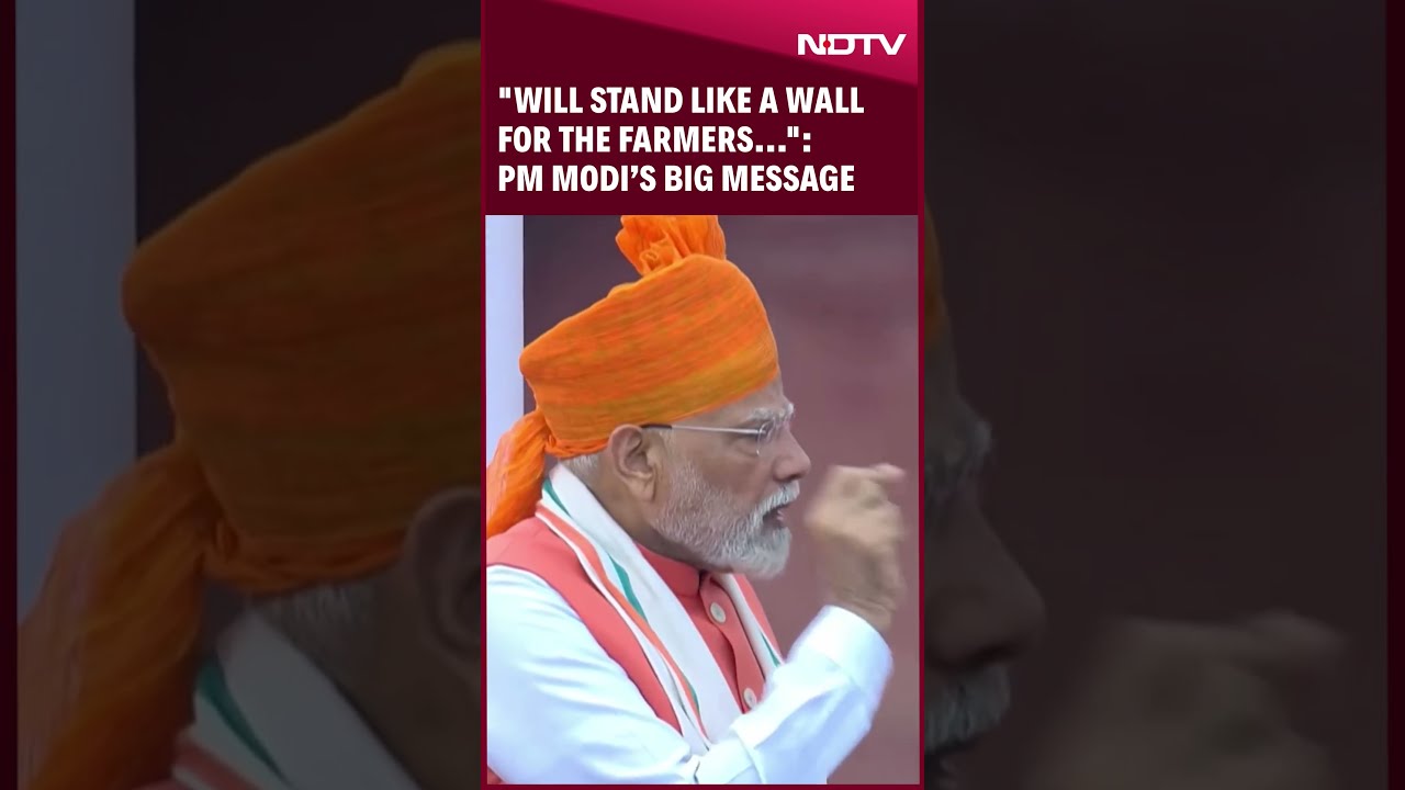  Will Stand Like A Wall For The Farmers PM Modi S Big Message Amid Trump Tariff War