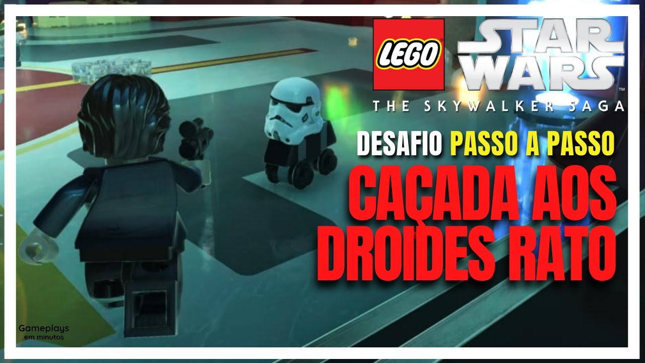 YAVIN 4 - GRANDE TEMPLO - TODOS OS COLECIONÁVEIS - LEGO STAR WARS: A SAGA  SKYWALKER 