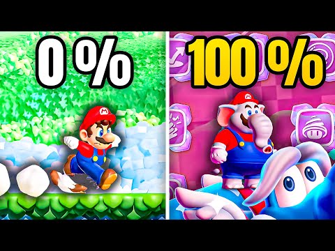 Don't complete Mario Wonder 100%...