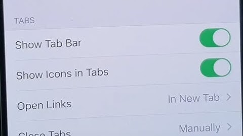 iPhone 11 Pro: How to Enable / Disable Safari Show Icons In Tabs