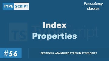 #56 Indexeigenschappen | Geavanceerde typen in TypeScript | Een complete TypeScript-cursus