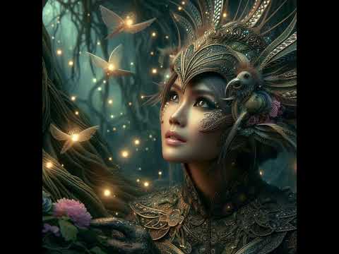 'Девушка - птица'Создала в Нейросетях. #видео #фэнтези#красивые девушки#музыка#природа#нейросети