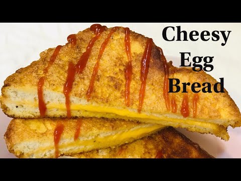 easy-snacks-recipe-in-just-5-minutes-|-cheesy-egg-bread-snacks-|-easy-egg-recipe