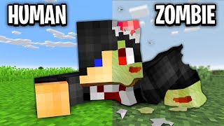 Minecraft, But You Turn Into a Zombie...