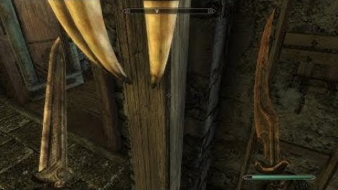 Skyrim - Recover Weapon From Glitched Weapon Rack