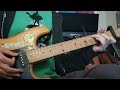 train in vein - the clash guitar cover