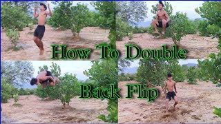 Parkour  vs normal people real life || How to do flip for beginners at home