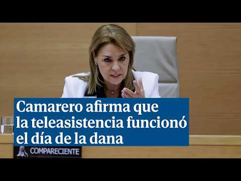Camarero afirma que la teleasistencia funcionó el día de la dana: 