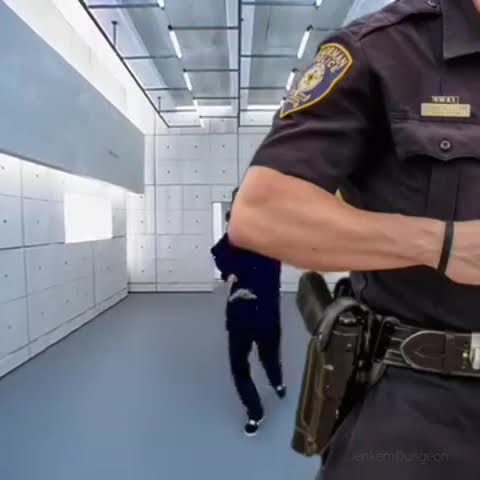 virtual insanity reaching for cops gun - YouTube