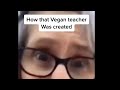 How That Vegan Teacher was created #shorts