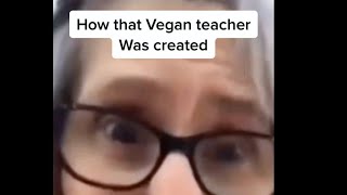 How That Vegan Teacher was created #shorts