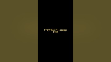 IIT Bombay free course 💻 #onlinecourses #freecourse #programming #datascience #iitbombay #skills