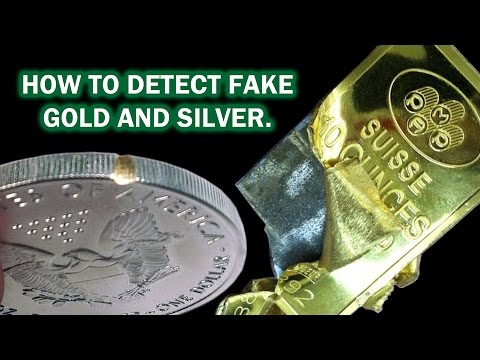 How to Detect Fake Gold & Silver - Precious Metal Testing Verifier