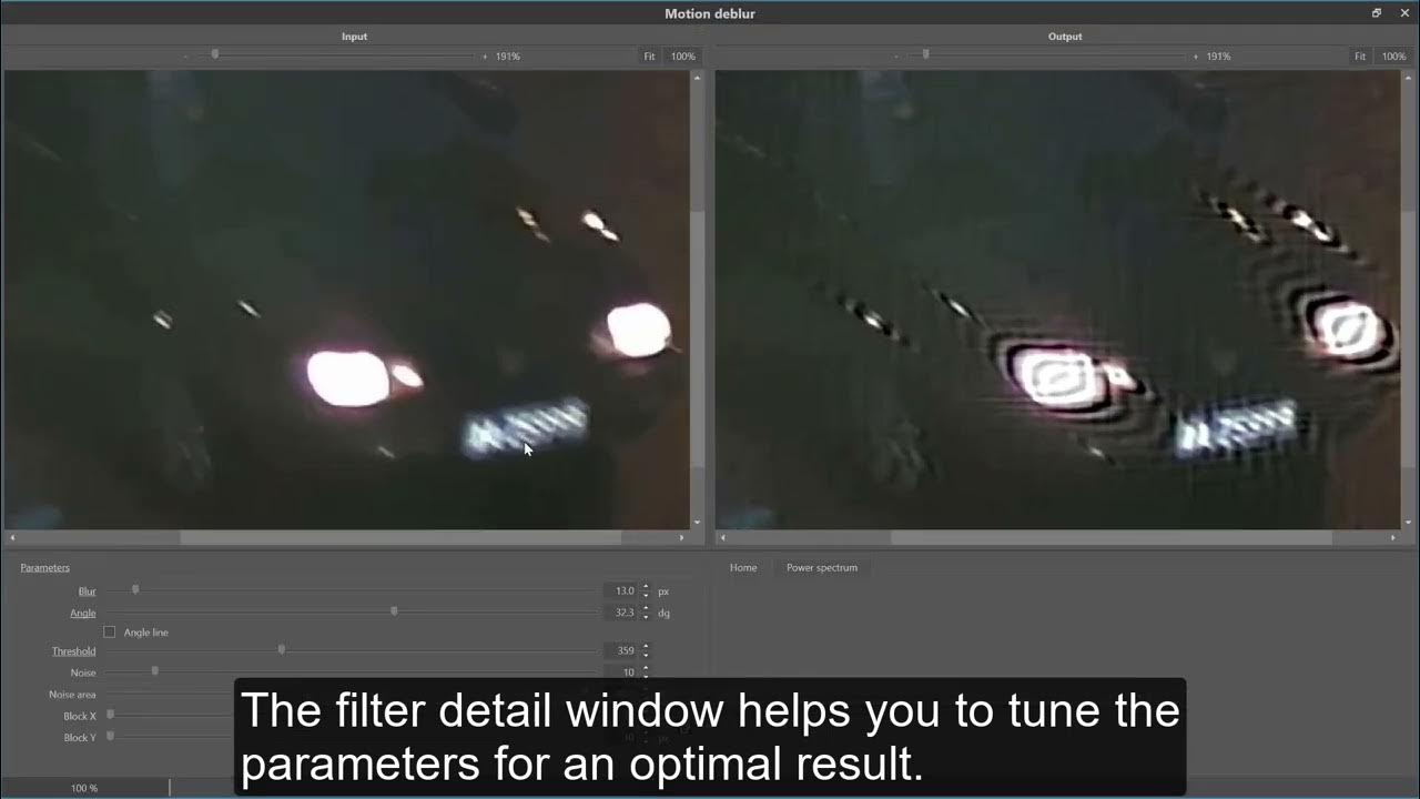 Motion Deblur Foclar YouTube