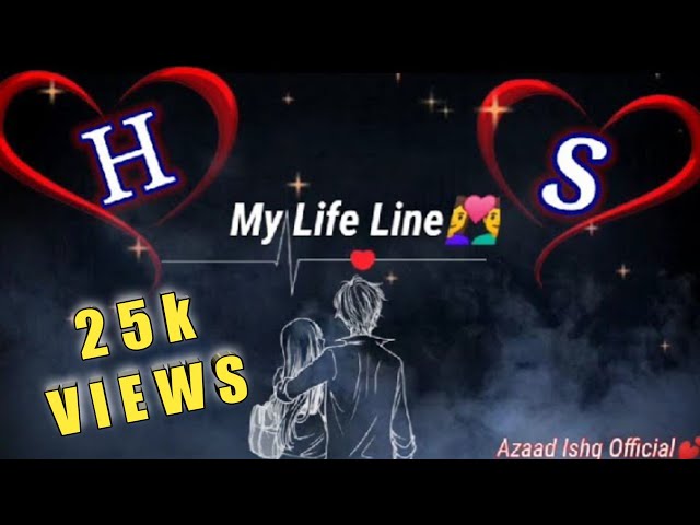 H♡S Love 💕Letter Video Stutas|| H♡S Name Romantic 😍Video Song|| H♡S Whatsapp Stutas class=