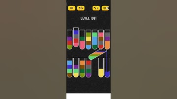 water sort puzzle - level 1681