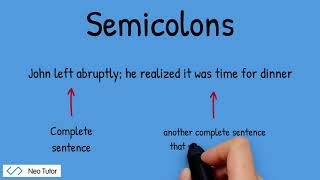 Sat Act Grammar Colons And Semicolons
