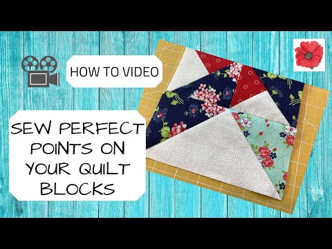 How to Get Perfect Points on your Quilt Blocks