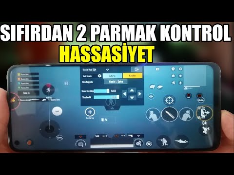 SIFIRDAN 2 PARMAK KONTROL AYARI VE HASSASİYET NASIL YAPILIR 🔥 PUBG MOBİLE