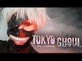 WATCH ME TRANSFORM | TOKYO GHOUL - How I cut my cosplay wig + Makeup Tutorial + vlog Halloween 2017
