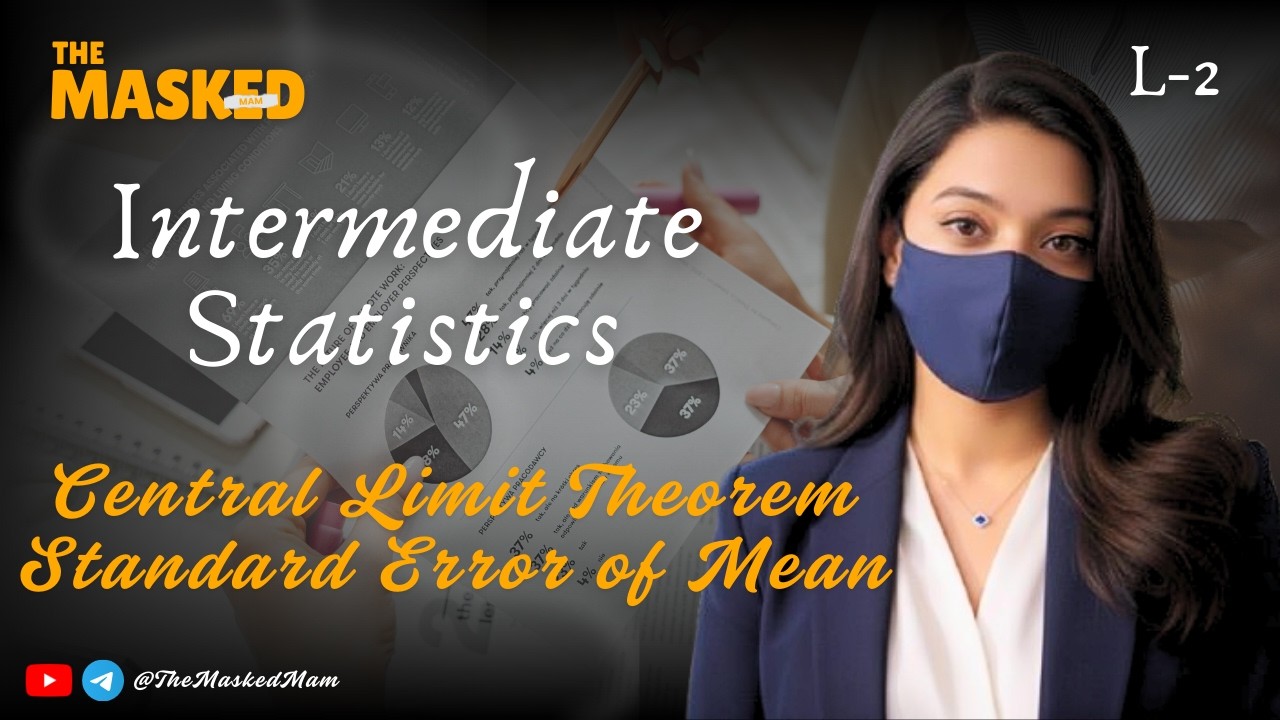 Central Limit Theorem | Standard Error of Mean Simplified | Sec 5.4 Devore | Engineering | Eco(H)