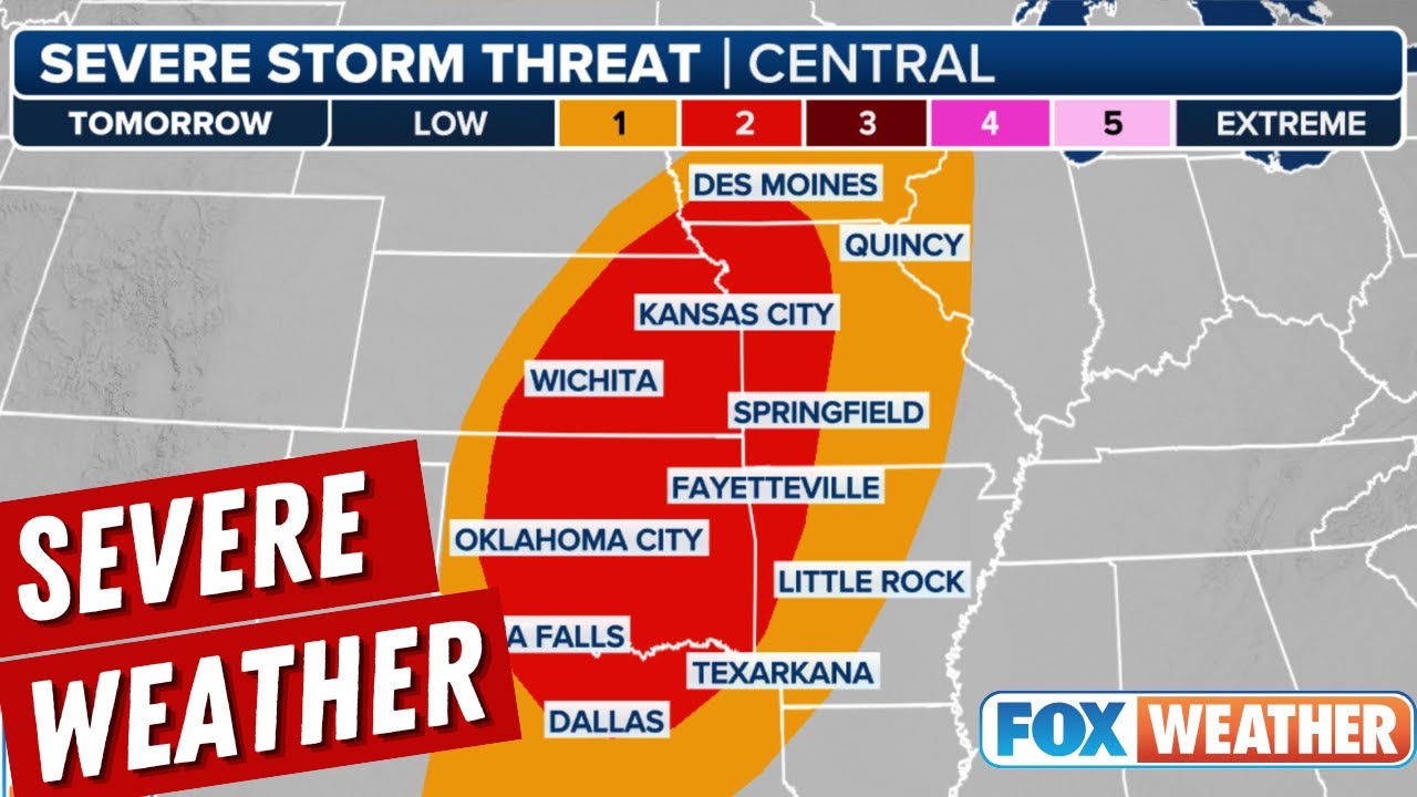 Severe Weather Threatens Halloween Plans For Millions In Central US ...