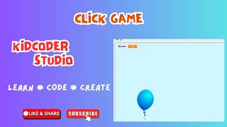 Clicker Game in Scratch | Easy Scratch Game for Beginners | KidCoder Studio