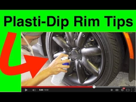 How To Paint Your Rims With PlastiDip