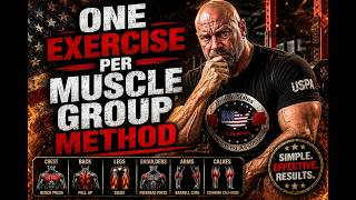 One Exercise Per Muscle Group Method!