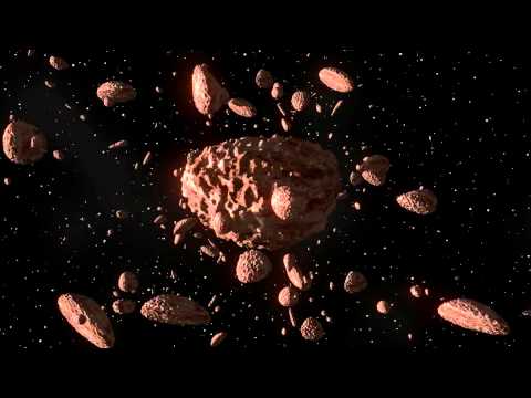 Blender Asteroids animation.